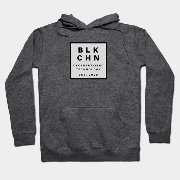 BLK CHN Hoodie by CryptoStitch